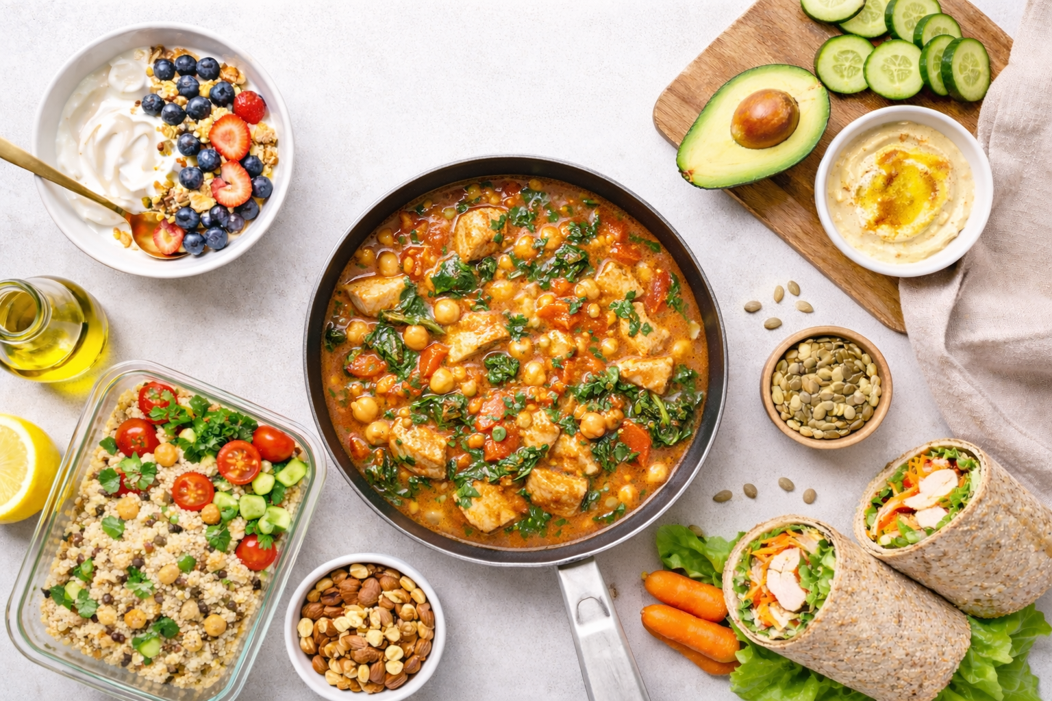 How to Nourish on Time When You’re Busy and on a Budget.        