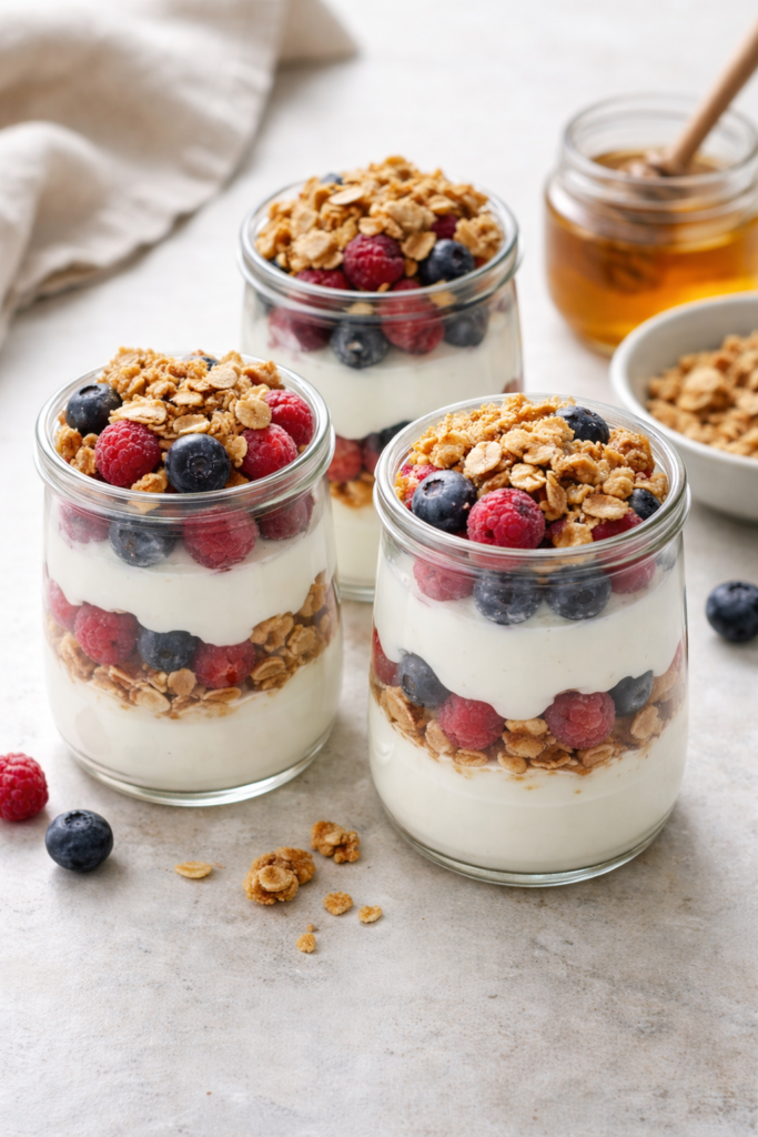 5-minute Yogurt Parfait